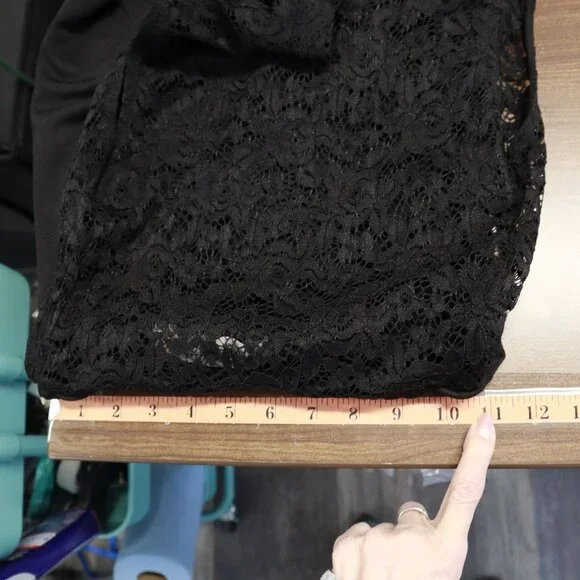 Club Lace Jumpsuit Women 4 Black Whimsigoth Retro Gypsy Witchy Clubbing Festival - Picture 14 of 16